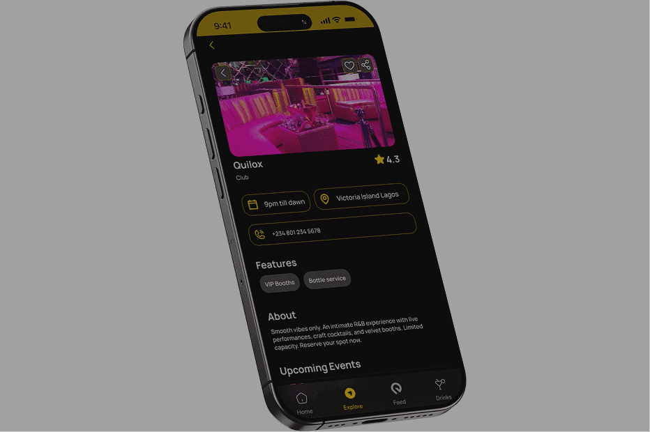 iExplore Explore screen